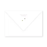 Enveloppe assortie