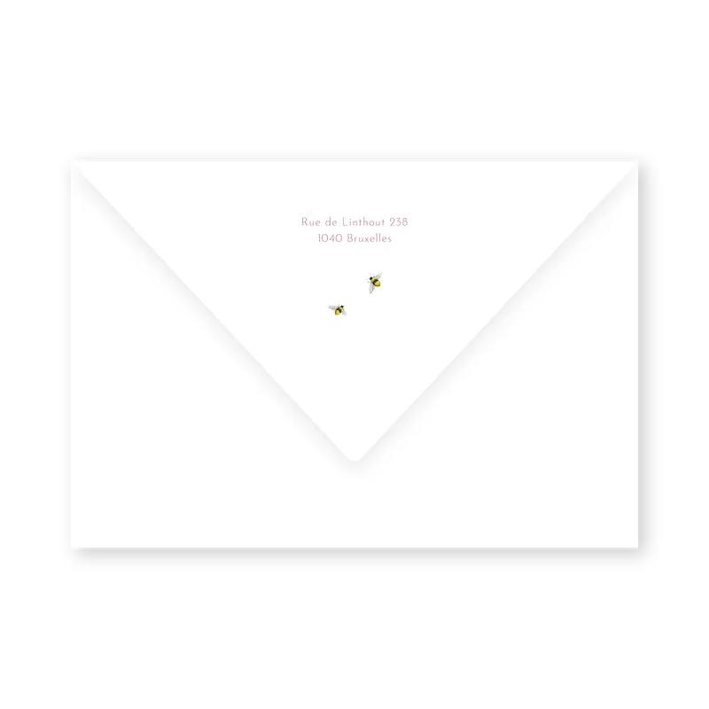 Enveloppe assortie