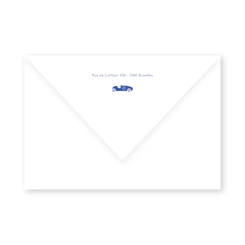enveloppes assortie