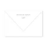enveloppe assortie