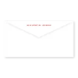 enveloppe assortie