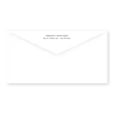enveloppe assortie