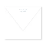 enveloppe assortie
