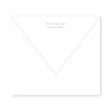 enveloppe assortie