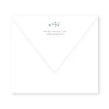 enveloppe assortie