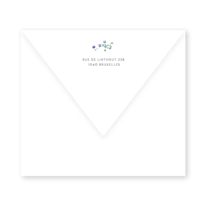 enveloppe assortie