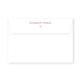 enveloppe assortie