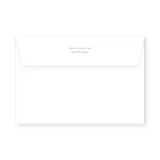 enveloppe assortie