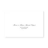 enveloppe assortie