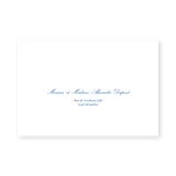 enveloppe assortie