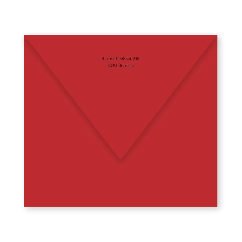 enveloppe rouge