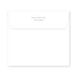 enveloppe assortie