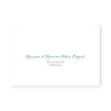 enveloppe assortie