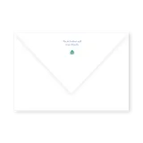enveloppe assortie
