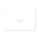 enveloppe assortie