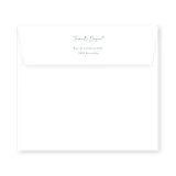 enveloppe assortie