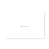 enveloppe assortie