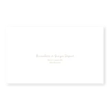 enveloppe assortie