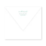 enveloppe assortie 