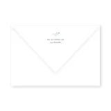 enveloppe assortie