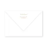 enveloppe assortie 