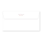 enveloppe assortie