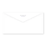 enveloppe assortie