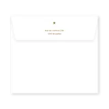 enveloppe assortie