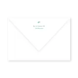 enveloppe assortie