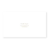 enveloppe assortie