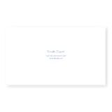 enveloppe assortie