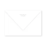 enveloppe assortie
