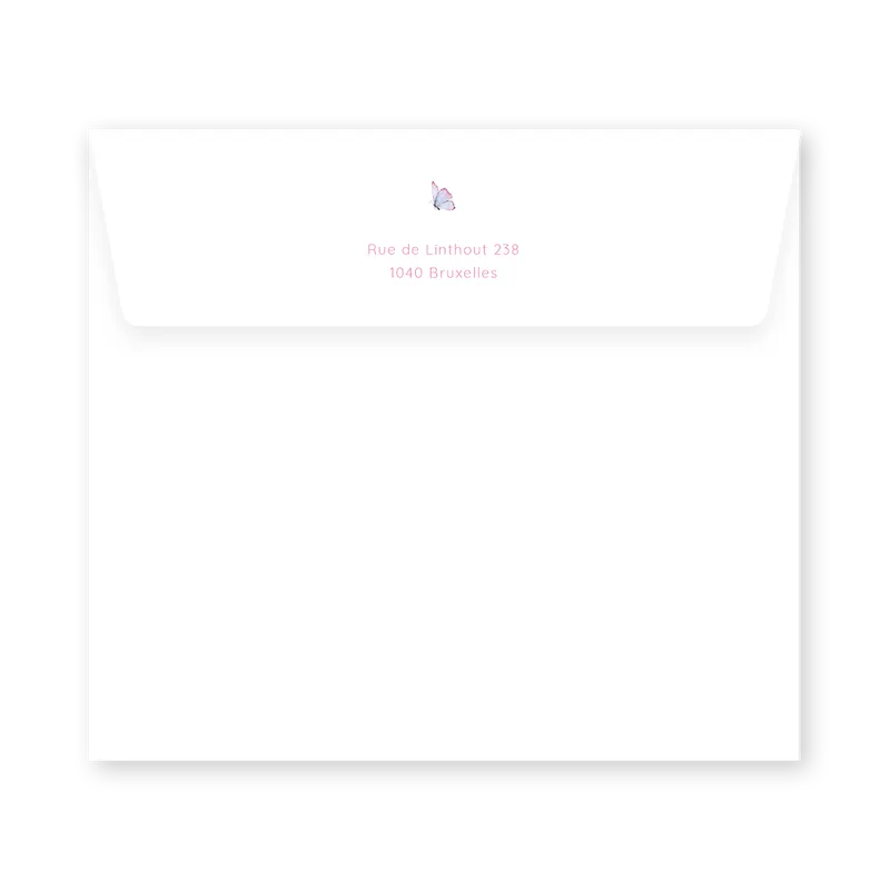 enveloppe assortie