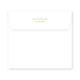 enveloppe assortie