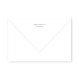 enveloppe assortie