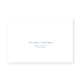 enveloppe assortie