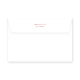 enveloppe assortie