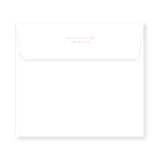 enveloppe assortie