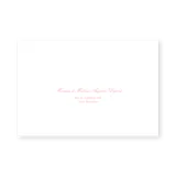 enveloppe assortie 
