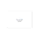 enveloppe assortie