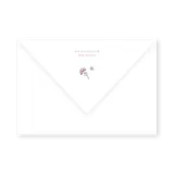 enveloppe assortie