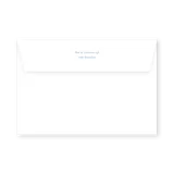 enveloppe assortie