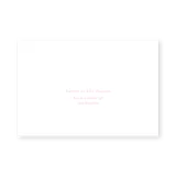 enveloppe assortie