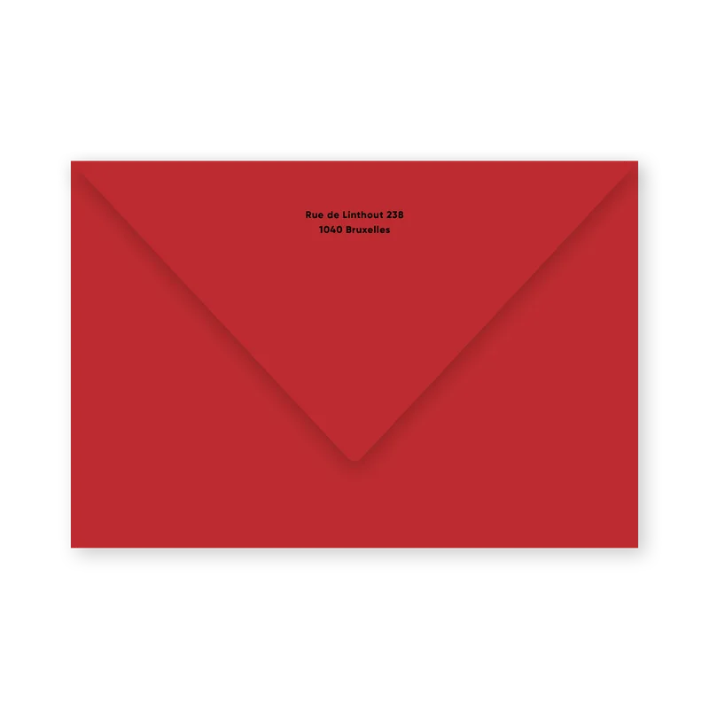 enveloppe rouge