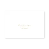 enveloppe assortie