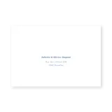 enveloppe assortie