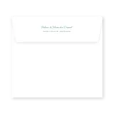 enveloppe assortie