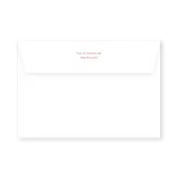 enveloppe assortie