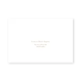 enveloppe assortie
