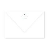 enveloppe assortie